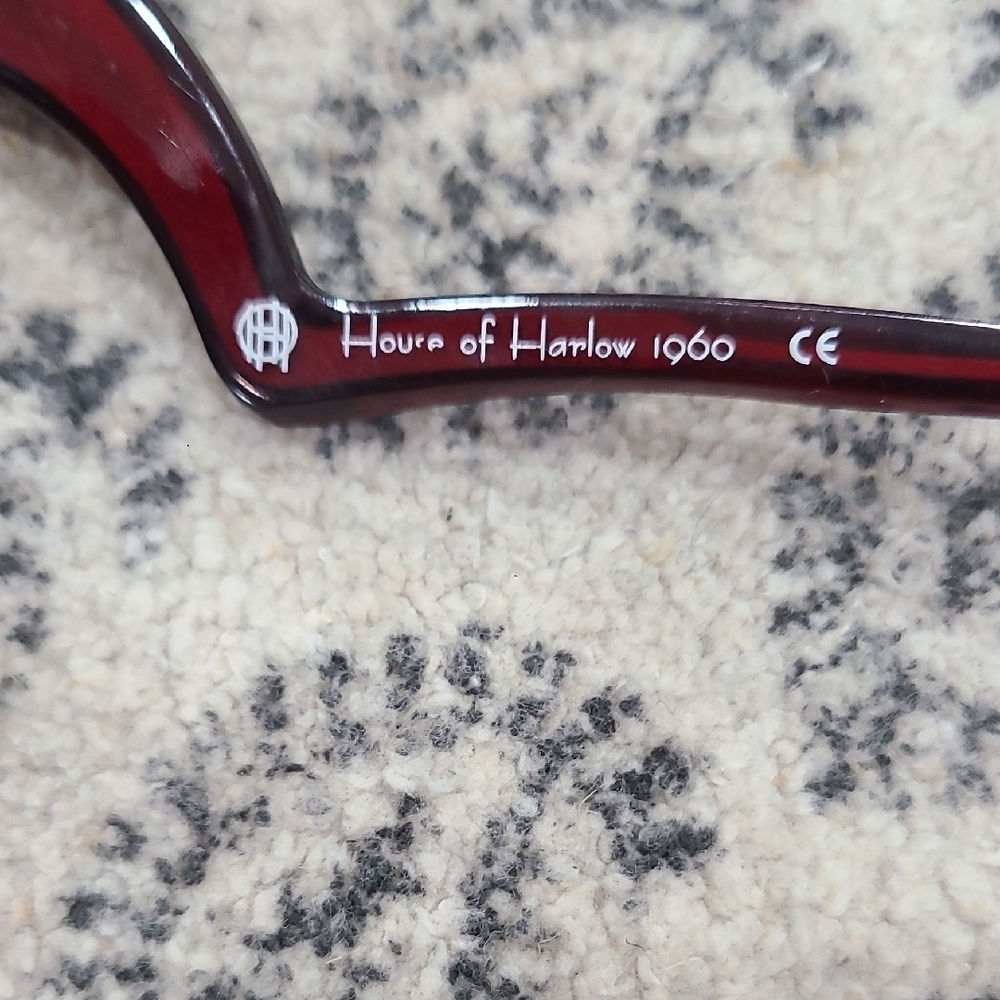 House of Harlow 1960 Robyn 04 Wine Sunglasses - Picture 8 of 9